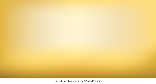 Blurred golden mesh background. Gold colors gradient. Smooth blend blank banner template. Easy editable soft colored vector illustration in EPS8 without transparency.