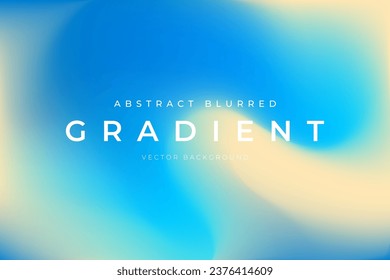 Blurred gradient abstract background beach blue