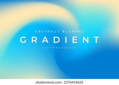 Blurred gradient abstract background beach blue