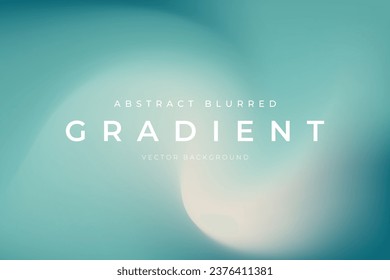 Blurred gradient abstract background blue ocean color