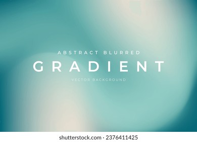 Blurred gradient abstract background blue ocean color