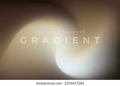 Blurred gradient abstract background brown coffee