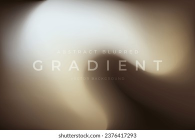 Blurred gradient abstract background brown coffee