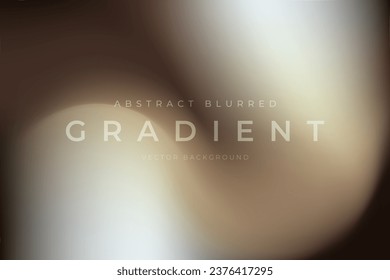 Blurred gradient abstract background brown coffee