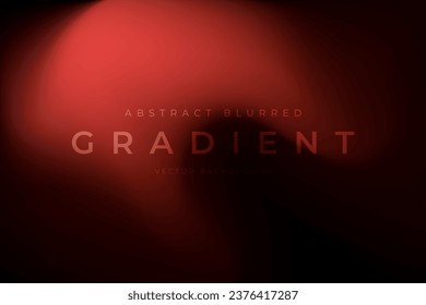 Blurred gradient abstract background dark deep red