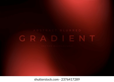 Blurred gradient abstract background dark deep red