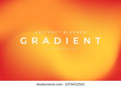 Blurred gradient abstract background orange lava color