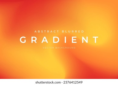 Blurred gradient abstract background orange lava color