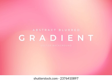 Blurred gradient abstract background pink