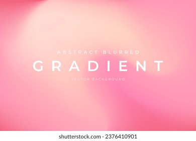 Blurred gradient abstract background pink