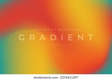 Blurred gradient abstract background sunshine orange summer