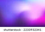 Blurred gradient background. Abstract color mix. Blending saturated purple neon shades. Modern design template for posters, ad banners, brochures, flyers, covers, websites. Vector image