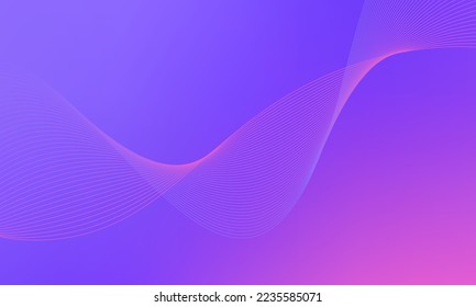 Blurred gradient background. Abstract color mix. Blending saturated pink purple shades. Modern design template for posters, ad banners, brochures, flyers, covers, websites. Vector image