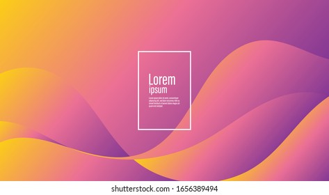 Blurred Gradient Background. Abstract geometric Backdrop for Poster, Dynamic shapes composition. Modern surface. cover. Brochure, card, Invitation Card, Landing Page.