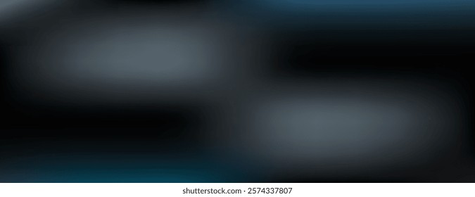 A blurred, gradient background, with a dark, smooth texture. The background features shades of black and blue, creating a soft, abstract look. Abstract blurred gradient background vector