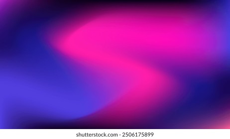 Blurred Gradient Background, Dark Style.