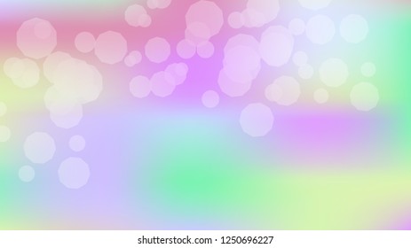 Blurred gradient background. Light blurry summer gradient pattern.  Elegant peach colors. Soft colors. Blurred rainbow bokeh background. Sunrise landscape. Colorful blurry gradient holography.