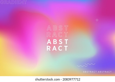 ilustración vectorial de fondo de gradiente borrosa 