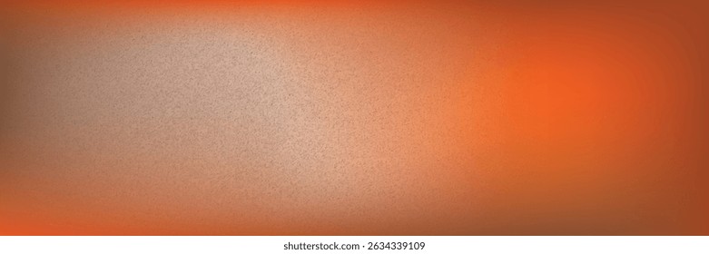 A blurred gradient image featuring dark brown transitioning to bright orange. The texture is subtle and smooth.