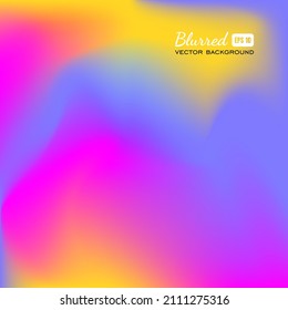 Fondo de malla de gradiente borroso. Colorida plantilla de banner suave. Ilustración vectorial de color suave fácil de editar. Nueva imagen abstracta del patrón de pantalla moderno