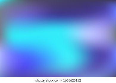 Blurred gradient mesh in modern style on colorful background. Colorful smooth banner template.Trendy creative vector. Intense blank Holographic spectrum gradient for cover.