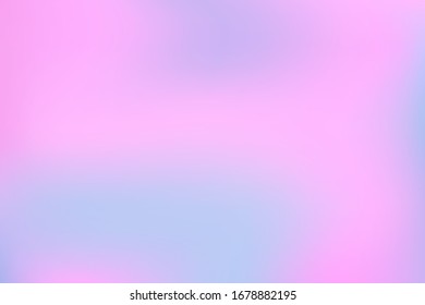 Blurred gradient mesh in modern style on colorful background. Creative modern concept, vector illustration. Intense blank Holographic spectrum gradient for cover.