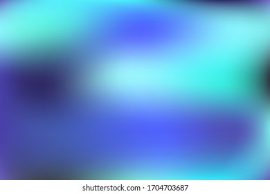 Blurred gradient mesh in modern style on colorful background. Colorful smooth banner template.Trendy creative vector. Intense blank Holographic spectrum gradient for cover.