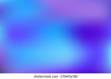 Malla de gradiente borrosa de estilo moderno sobre fondo colorido. Concepto moderno creativo, ilustración vectorial. Gradiente de espectro holográfico en blanco intenso para la cubierta.