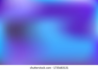 Blurred gradient mesh in modern style on colorful background. Colorful smooth banner template.Trendy creative vector. Intense blank Holographic spectrum gradient for cover.
