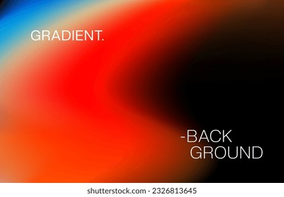 Fondo de tecnología de gradiente borroso. Concepto de tecnología futurista.