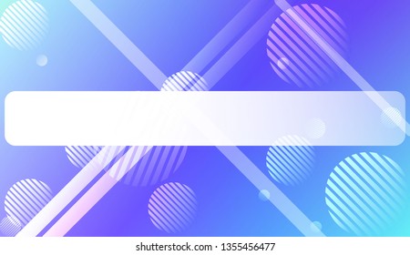 Blurred Gradient Texture Background with Line, Circle. For Ad, Presentation, Card. Vector Illustration