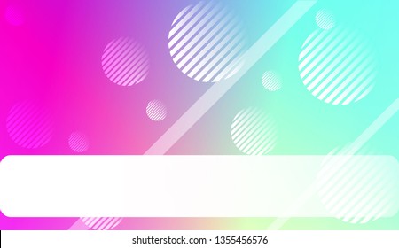 Blurred Gradient Texture Background with Line, Circle. For Ad, Presentation, Card. Vector Illustration