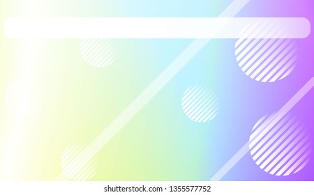Blurred Gradient Texture Background with Line, Circle. For Ad, Presentation, Card. Vector Illustration