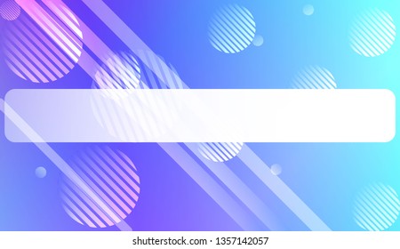 Blurred Gradient Texture Background with Line, Circle. For Ad, Presentation, Card. Vector Illustration