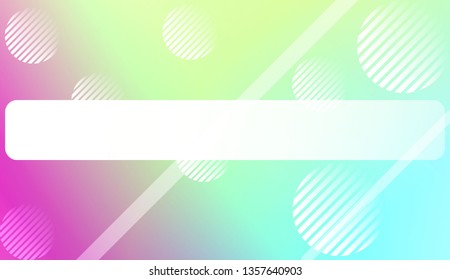 Blurred Gradient Texture Background with Line, Circle. For Ad, Presentation, Card. Vector Illustration