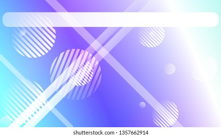Blurred Gradient Texture Background with Line, Circle. For Ad, Presentation, Card. Vector Illustration