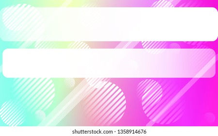 Blurred Gradient Texture Background with Line, Circle. For Ad, Presentation, Card. Vector Illustration