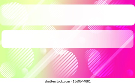 Blurred Gradient Texture Background with Line, Circle. For Ad, Presentation, Card. Vector Illustration