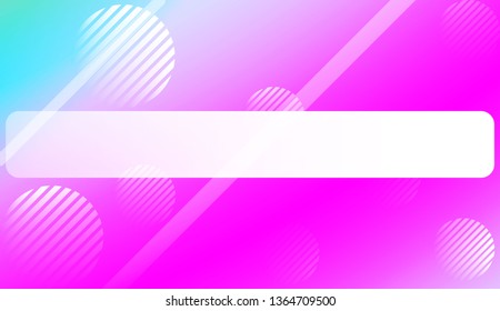 Blurred Gradient Texture Background with Line, Circle. For Ad, Presentation, Card. Vector Illustration