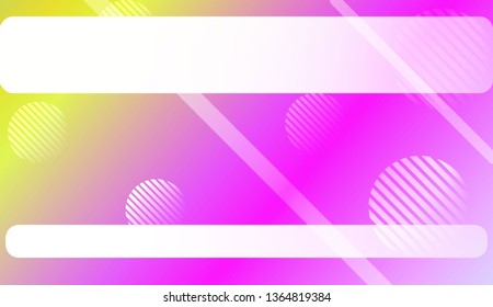 Blurred Gradient Texture Background with Line, Circle. For Ad, Presentation, Card. Vector Illustration