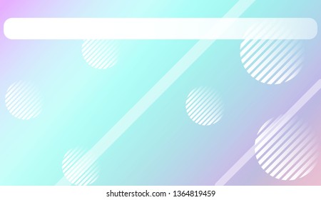 Blurred Gradient Texture Background with Line, Circle. For Ad, Presentation, Card. Vector Illustration