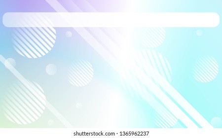 Blurred Gradient Texture Background with Line, Circle. For Ad, Presentation, Card. Vector Illustration
