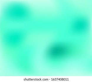 Blurred green background. Colorful vector illustration. Abstract design element. 