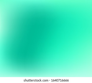 Blurred green background. Colorful vector illustration. Abstract design element. 