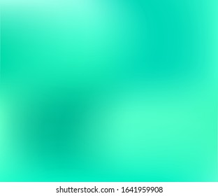 Fondo verde borroso. Ilustración vectorial colorida. Elemento de diseño abstracto. 