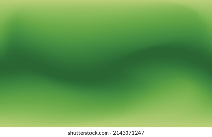 Blurred green color background, abstract banner template illustration