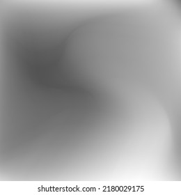 Blurred Grey Dynamic Soft Blurry Texture. Monochromatic Liquid Light Calm Metallic Gradient Backdrop. Curve Fluid Dark Water Light Swirl Gradient Mesh. Silver Aluminium Wavy Sky Wallpaper.