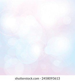 Fondo de verano de hola borroso con efecto bokeh