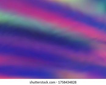 Papel de pared de gradiente de textura holográfica borrosa. Fondo gráfico futurista de neón. Fondo líquido de colores holograma. fondo vectorial de textura de neón de neón holograma luminoso.