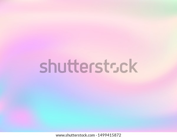 ぼかしたホログラムテクスチャグラデーションの壁紙 生き生きとしたパステルの虹の一角獣の背景 液体の背景にホログラムを色付けします 補正ホログラムネオングリッチテクスチャベクター画像背景 のベクター画像素材 ロイヤリティフリー
